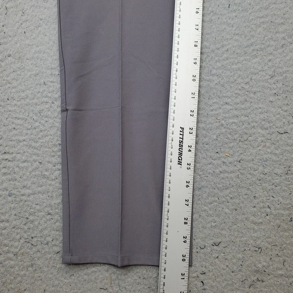 Dunning Golf Chino Pants Mens 32/30 Gray Performance Stretch Quick Dry D7S21P068